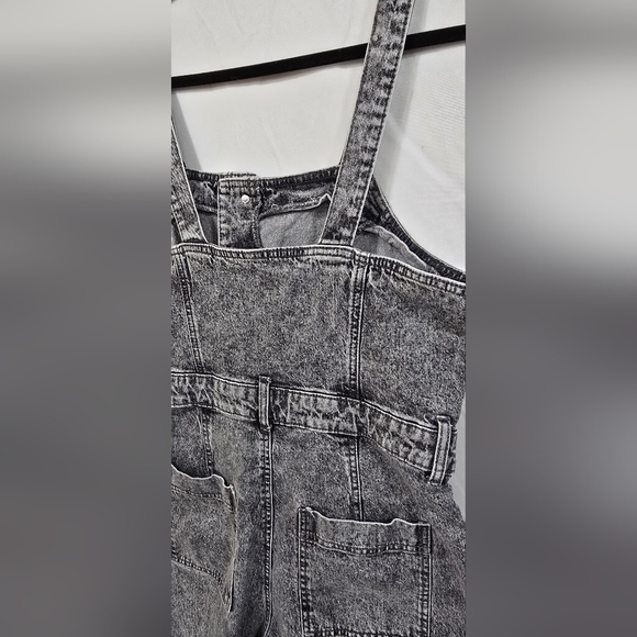 Universal Thread women 12 acid wash overalls denim gorpcore grungecore street - Picture 10 of 11